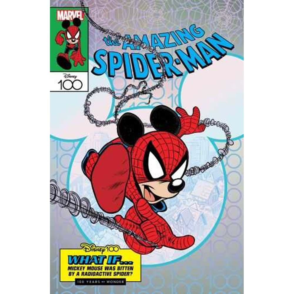 AMAZING SPIDER-MAN (2022) # 35 CLAUDIO SCIARRONE DISNEY100 AMAZING SPIDER-MAN VARIANT