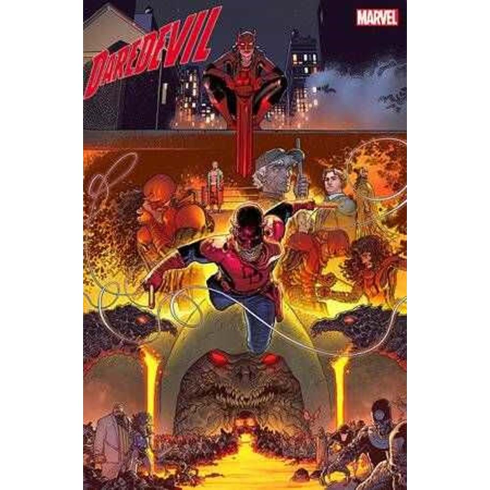 DAREDEVIL (2023) # 1 AARON KUDER SECOND PRINTING VARIANT