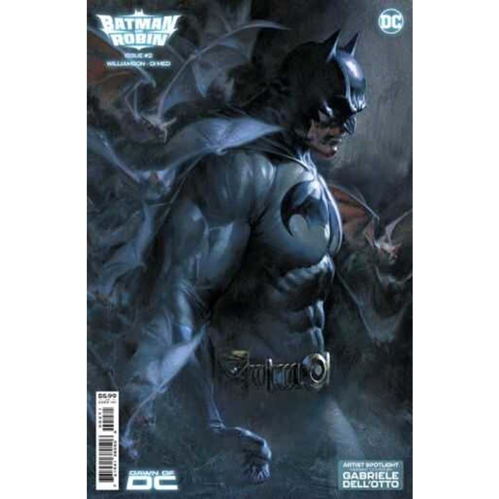 BATMAN AND ROBIN (2023) # 2 COVER D GABRIELE DELLOTTO ARTIST SPOTLIGHT CARD STOCK VARIANT