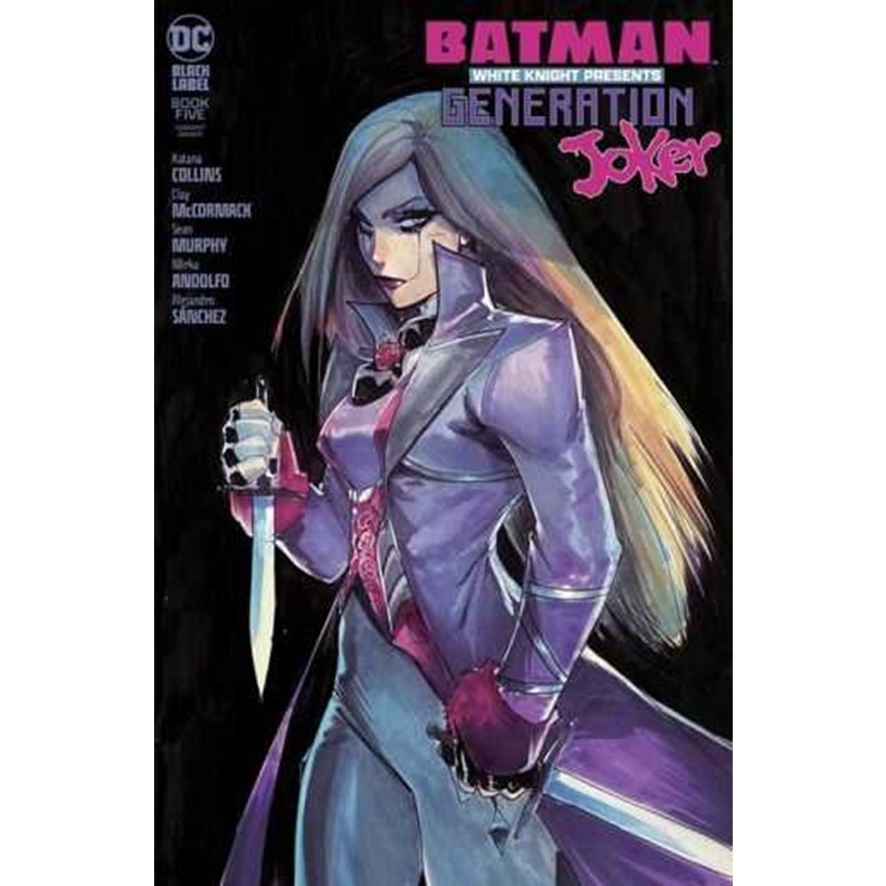 BATMAN WHITE KNIGHT PRESENTS GENERATION JOKER # 5 (OF 6) COVER B MIRKA ANDOLFO VARIANT