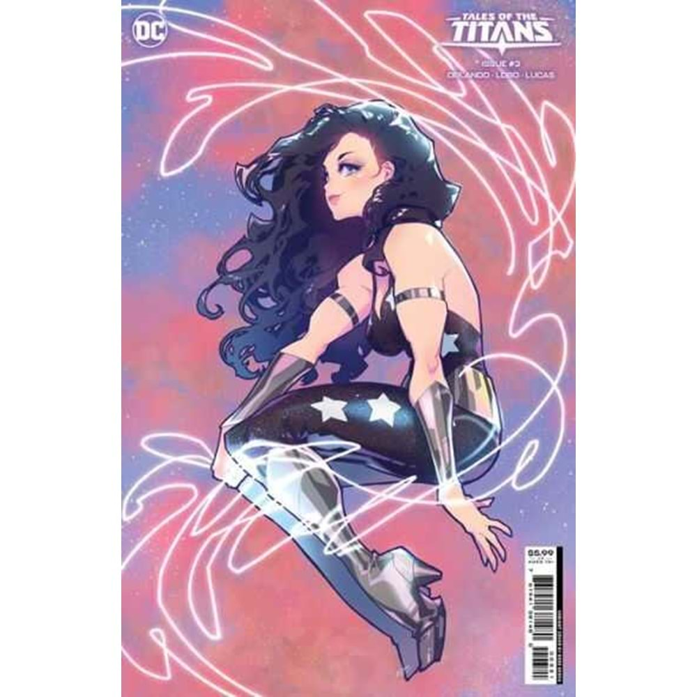 TALES OF THE TITANS # 3 (OF 4) COVER B ROSE BESCH CARD STOCK VARIANT