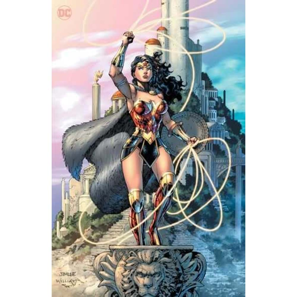 WONDER WOMAN (2023) # 1 SECOND PRINTING COVER B JIM LEE FOIL VARIANT