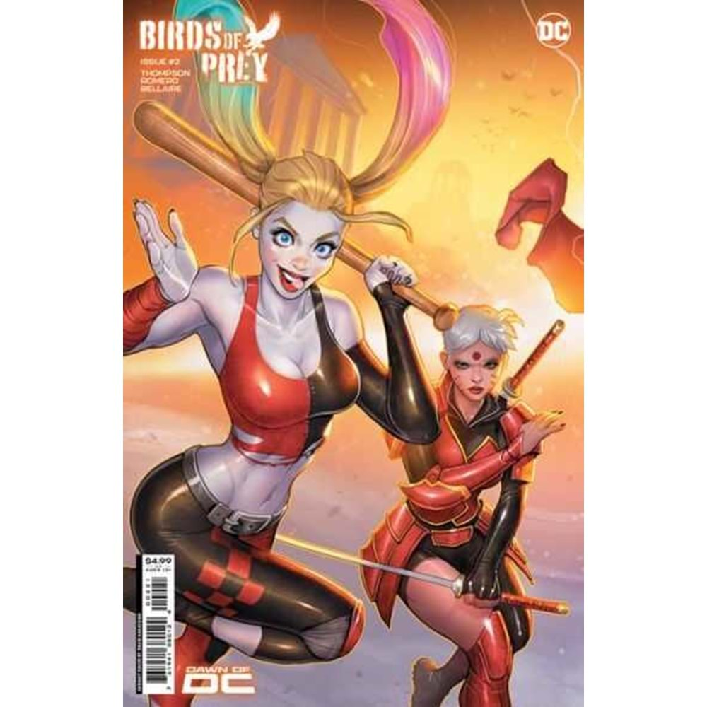 BIRDS OF PREY (2023) # 2 COVER B DAVID NAKAYAMA HARLEY QUINN CONNECTING VARIANT