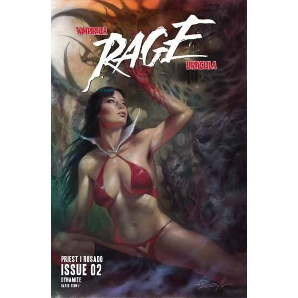 VAMPIRELLA DRACULA RAGE # 2 COVER A PARRILLO