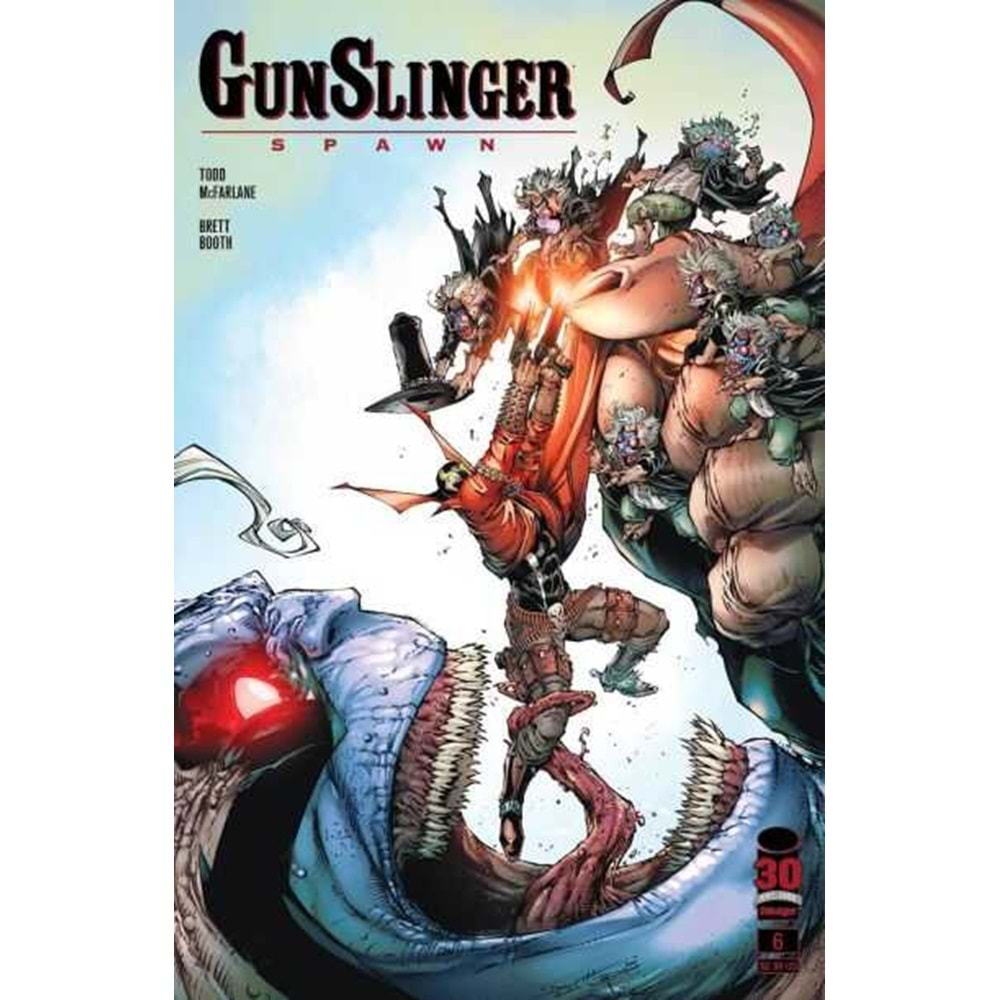 GUNSLINGER SPAWN # 6 COVER A BOOTH