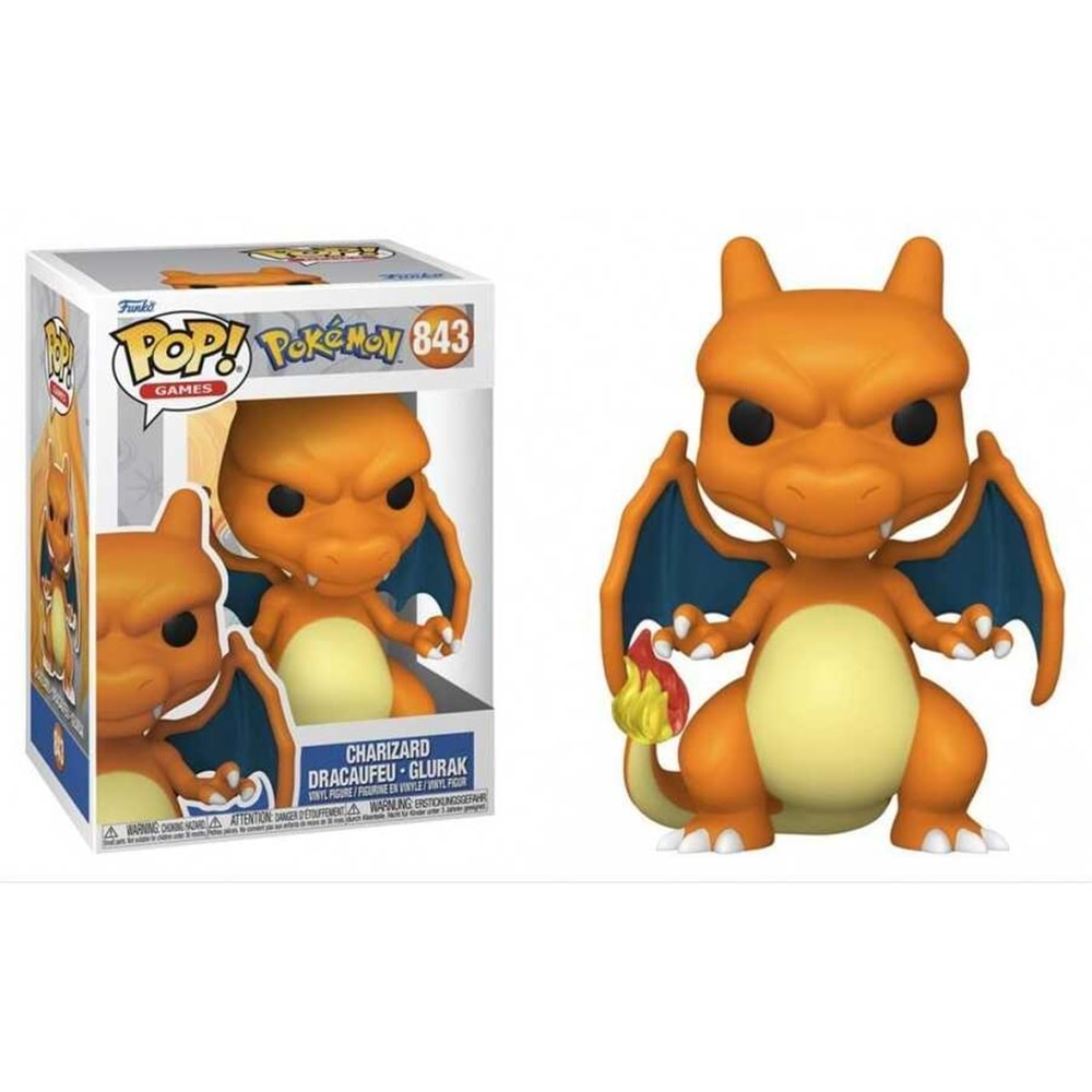 FUNKO POP POKEMON CHARIZARD 843