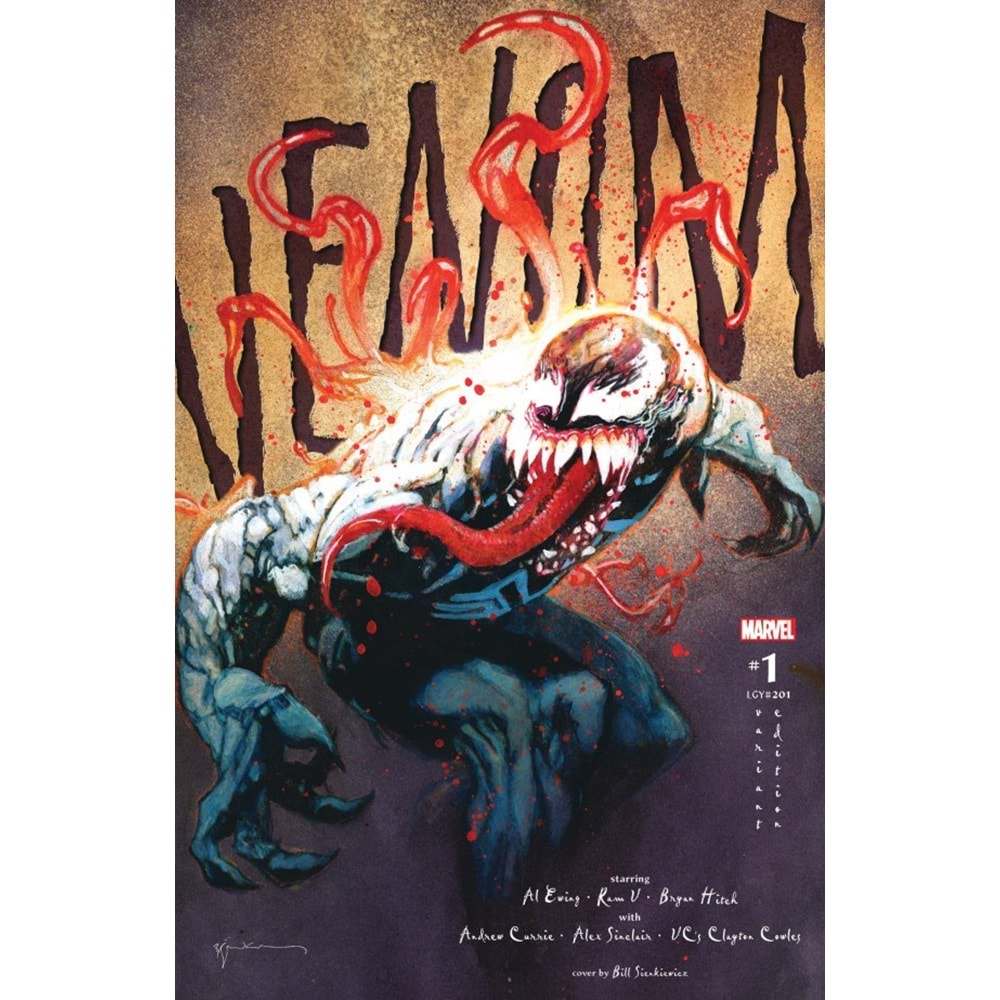 VENOM (2021) # 1 1:25 SIENKEWICZ VARIANT
