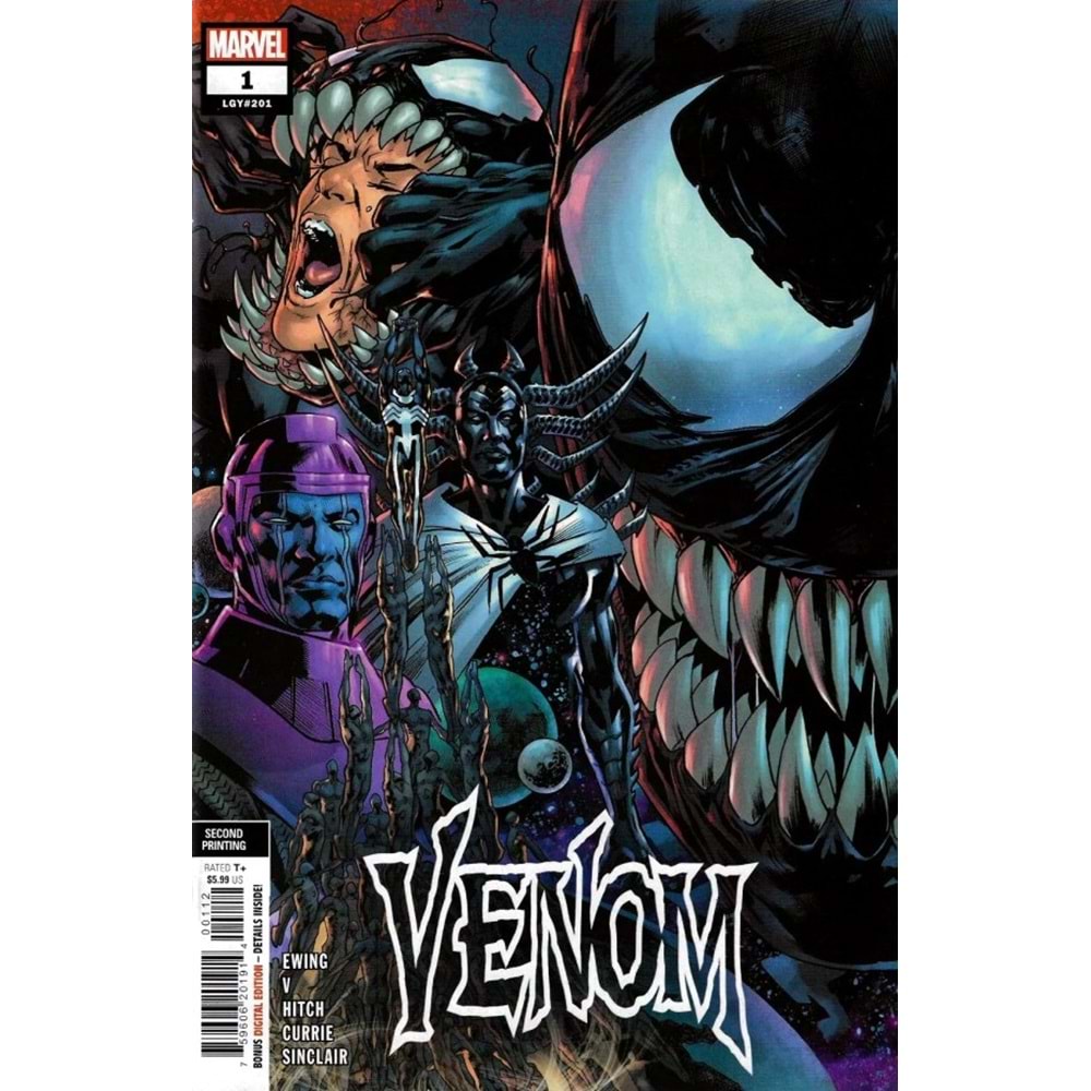VENOM (2021) # 1 SECOND PRINTING
