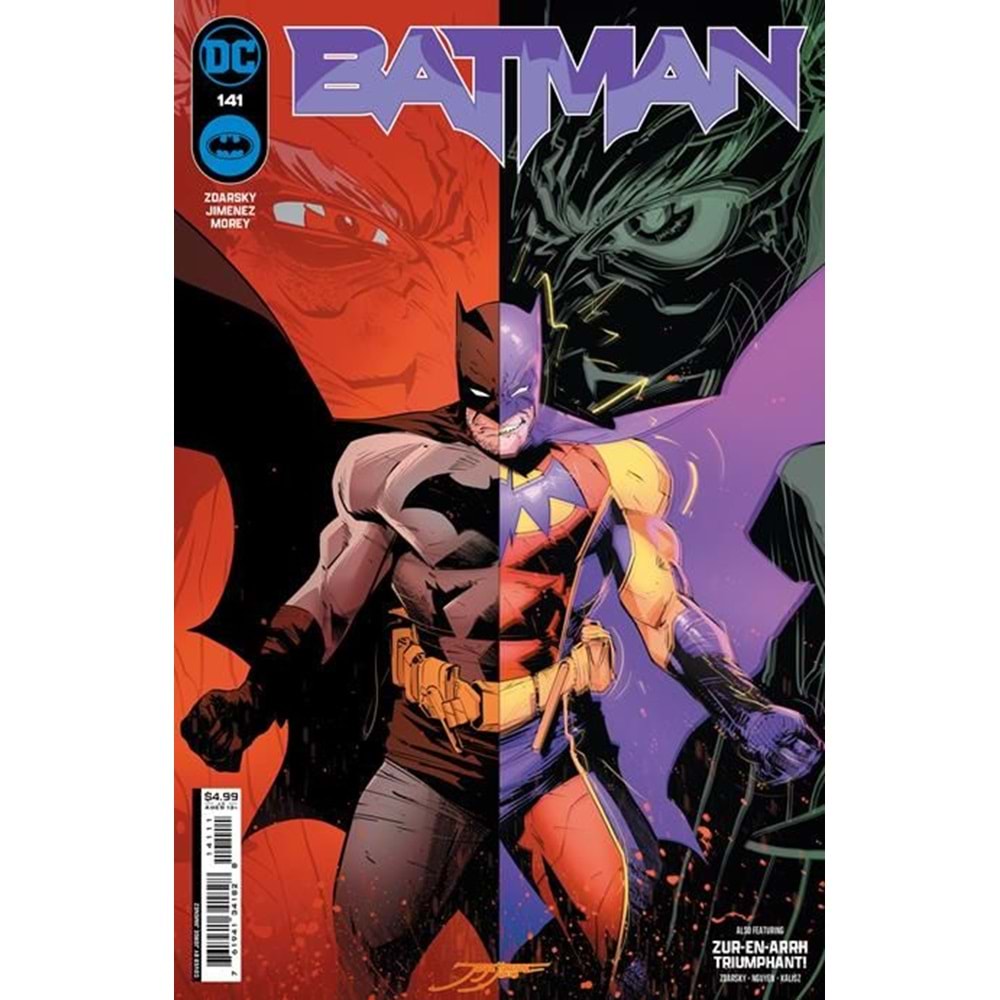 BATMAN (2016) # 141 COVER A JORGE JIMENEZ