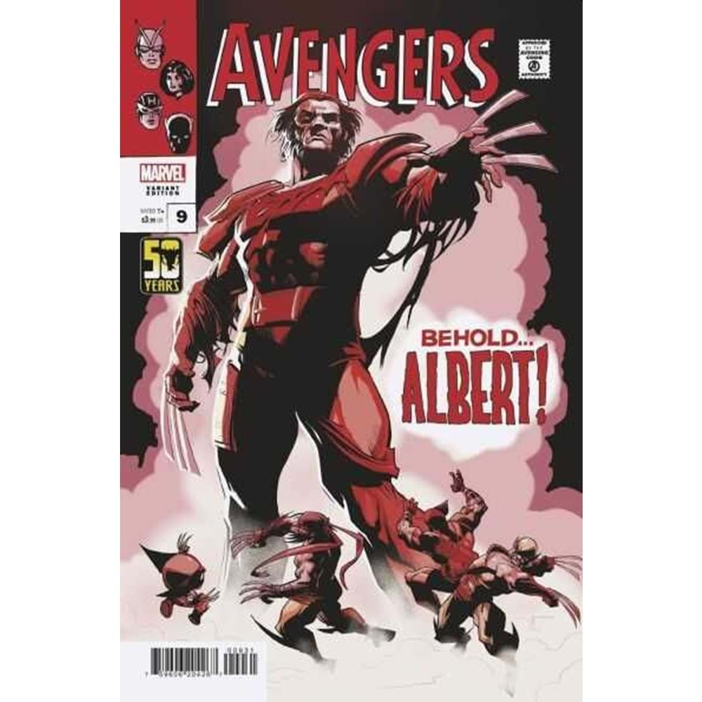 AVENGERS (2023) # 9 PETE WOODS WOLVERINE WOLVERINE WOLVERINE VARIANT