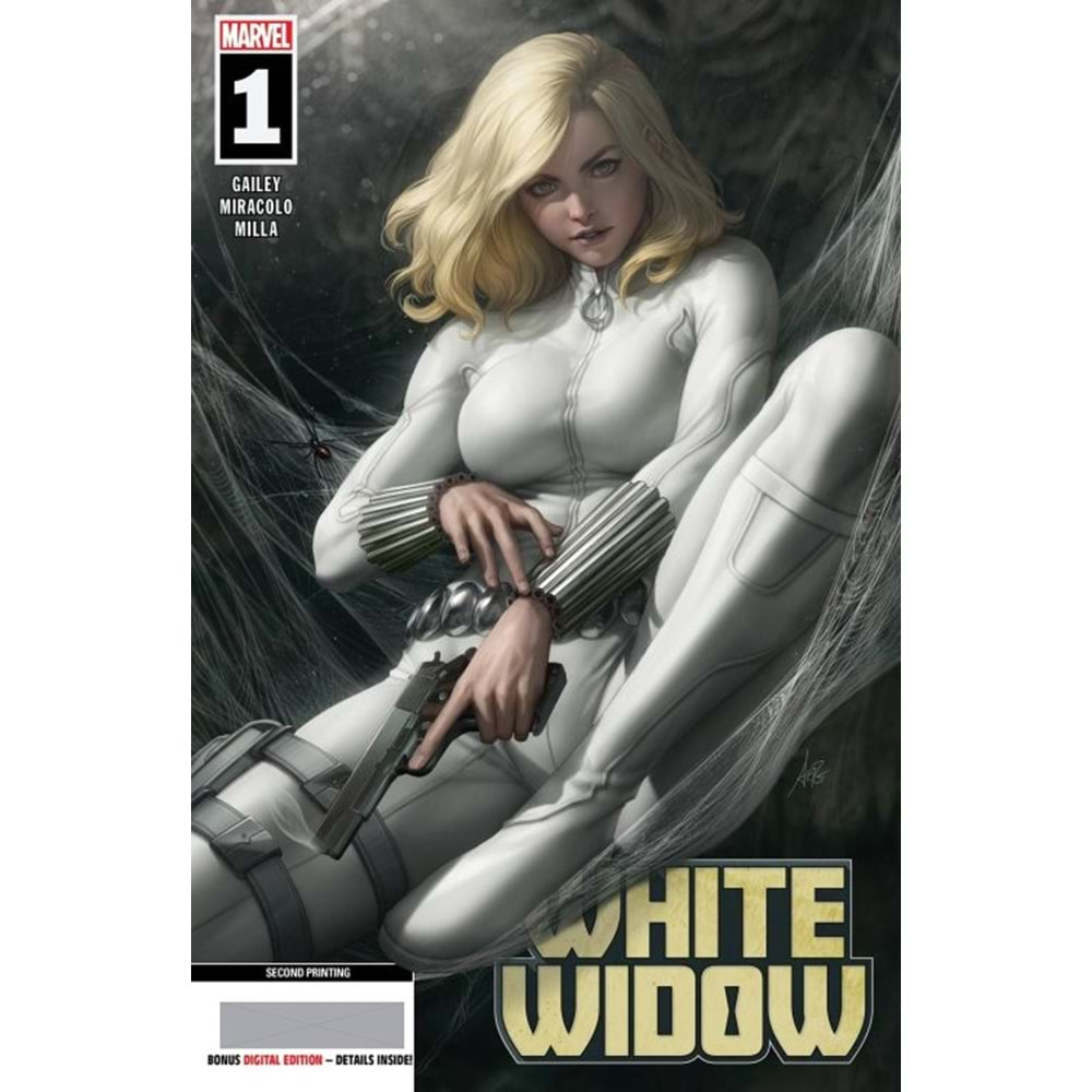 WHITE WIDOW # 1 ARTGERM SECOND PRINTING VARIANT