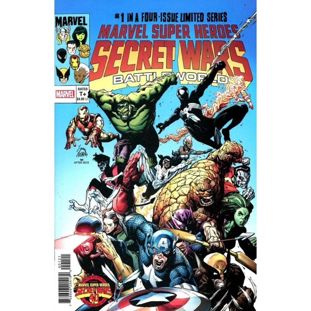 MARVEL SUPER HEROES SECRET WARS BATTLEWORLD # 1 RYAN STEGMAN VARIANT