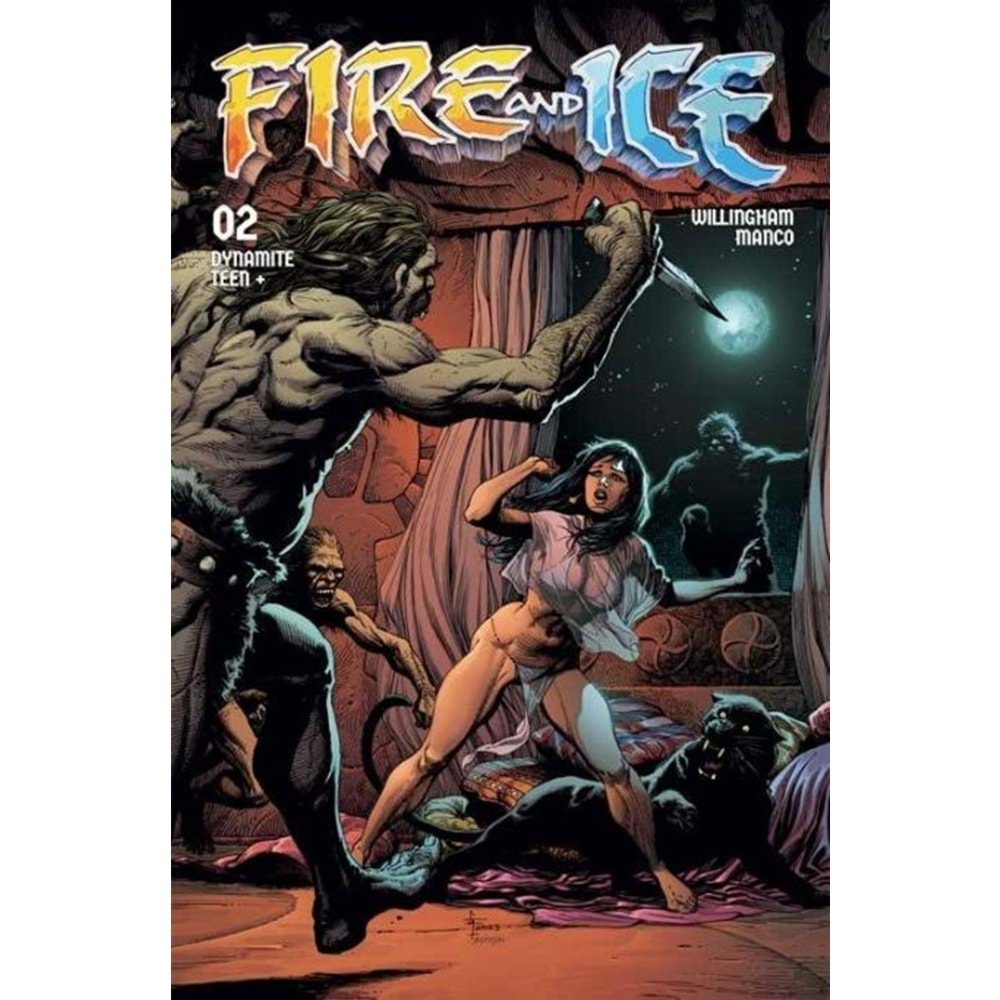 FIRE AND ICE # 2 COVER C FRANK