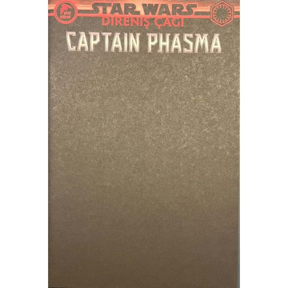 STAR WARS DİRENİŞ ÇAĞI CAPTAIN PHASMA SİYAH BOŞ KAPAK