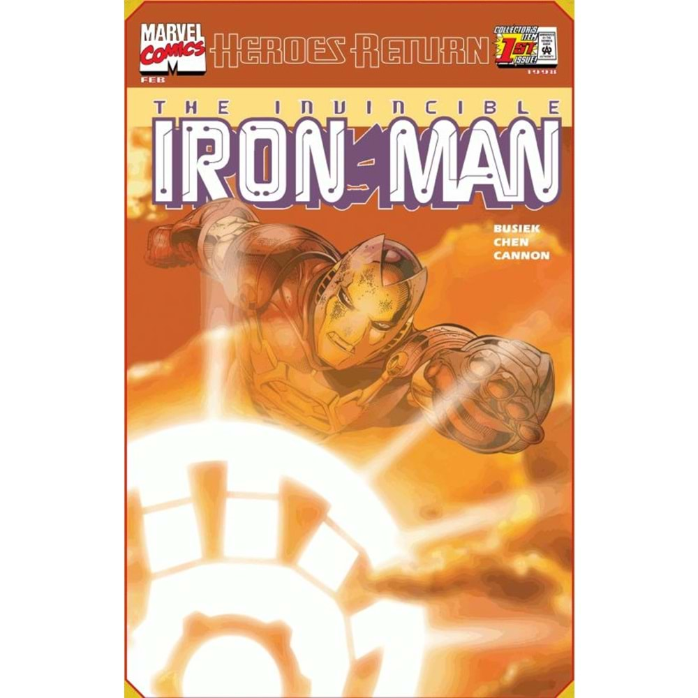 IRON MAN (1998) # 1 SUNBURST VARIANT