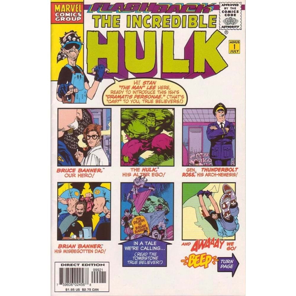 INCREDIBLE HULK # -1 VARIANT