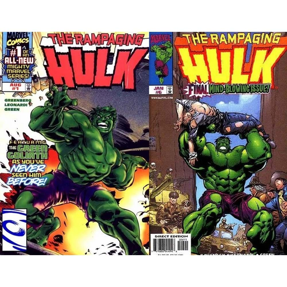 RAMPAGING HULK (1998) # 1-6 TAM SET