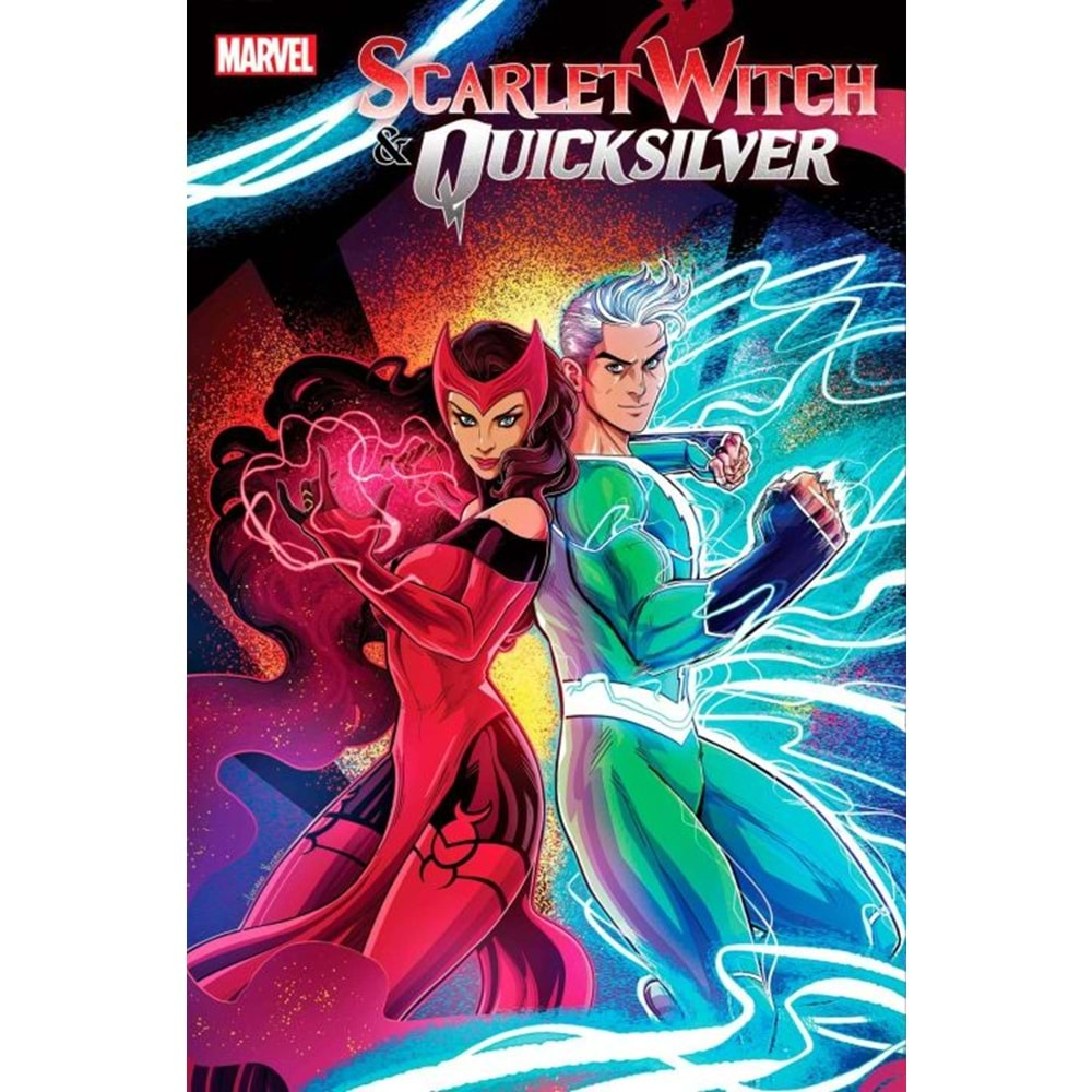 SCARLET WITCH AND QUICKSILVER # 1 LUCIANO VECCHIO FOIL VARIANT