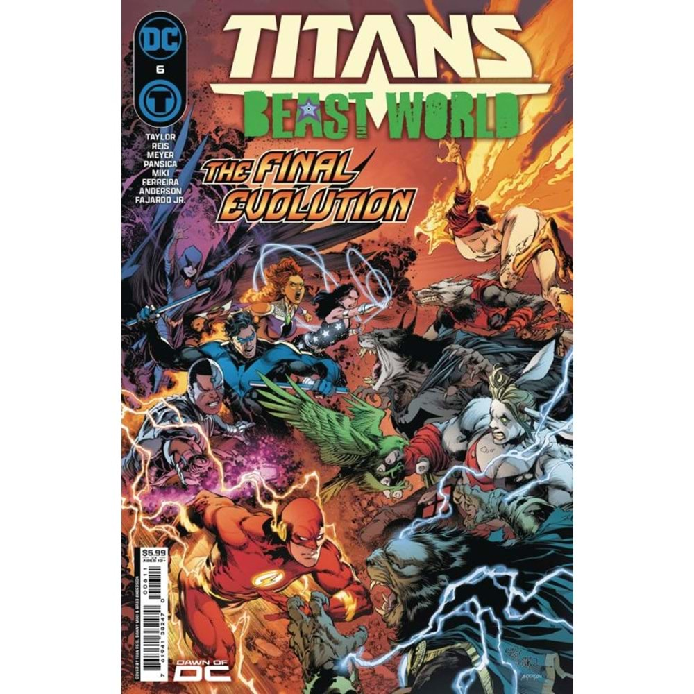 TITANS BEAST WORLD # 6 (OF 6) COVER A IVAN REIS