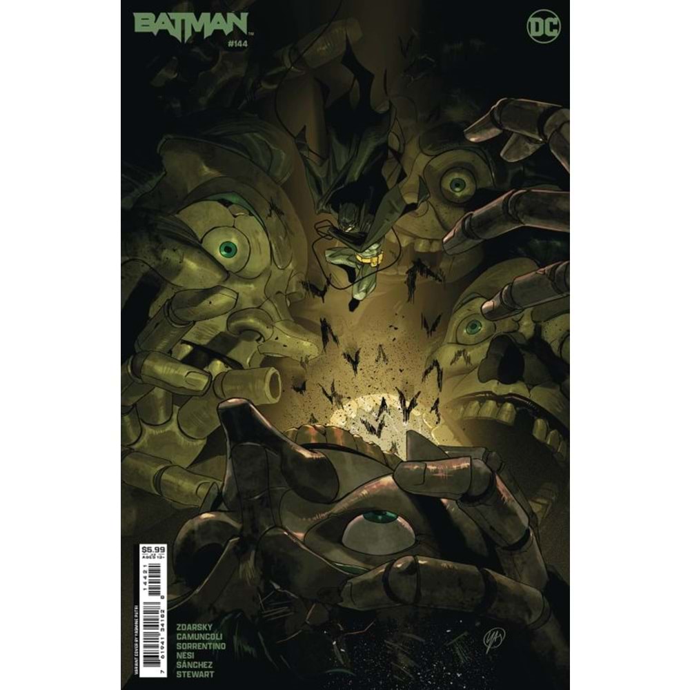 BATMAN (2016) # 144 COVER B YASMINE PUTRI CARD STOCK VARIANT