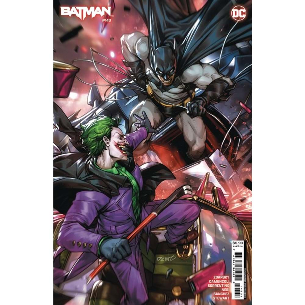 BATMAN (2016) # 143 COVER C DERRICK CHEW CARD STOCK VARIANT