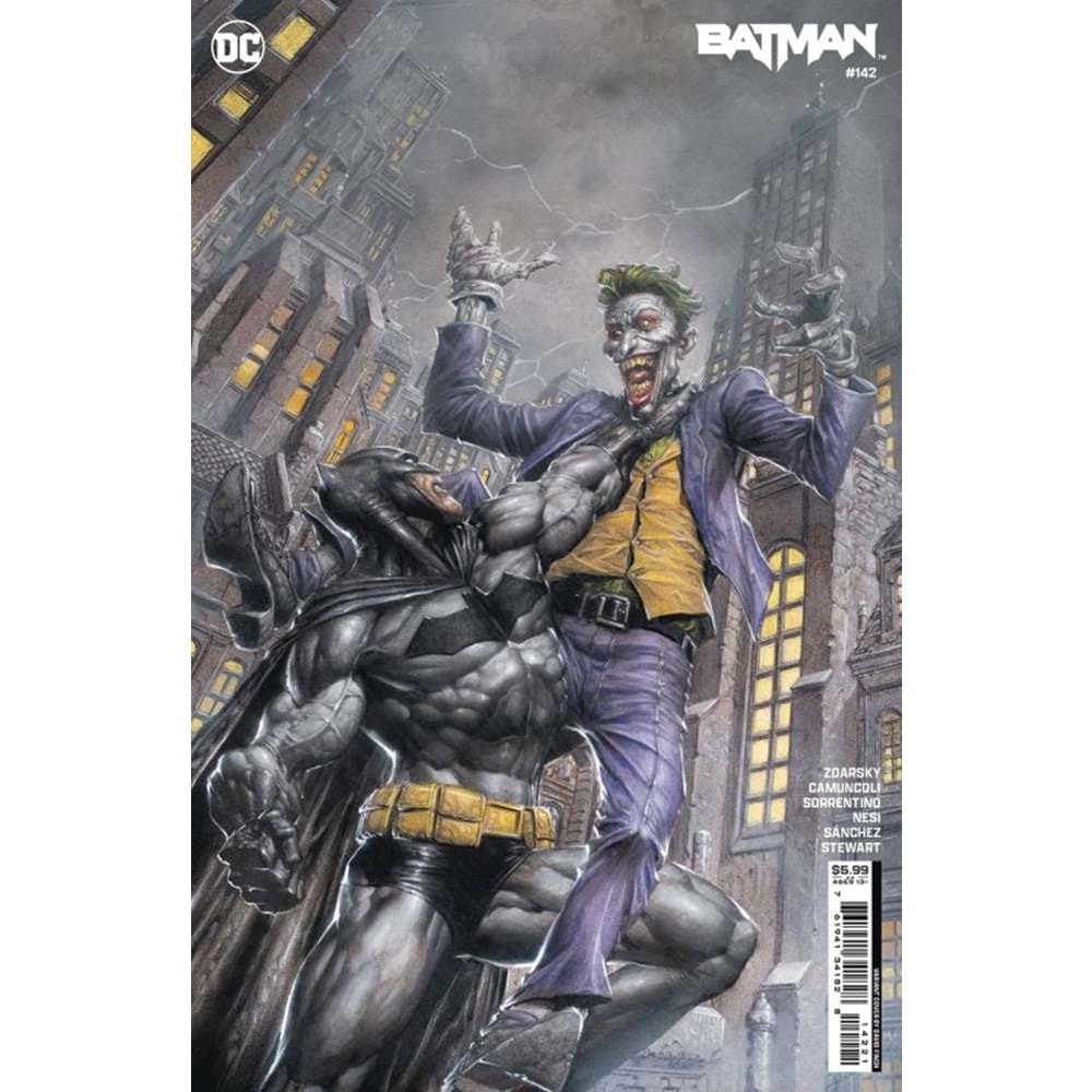 BATMAN (2016) # 142 COVER B DAVID FINCH CARD STOCK VARIANT
