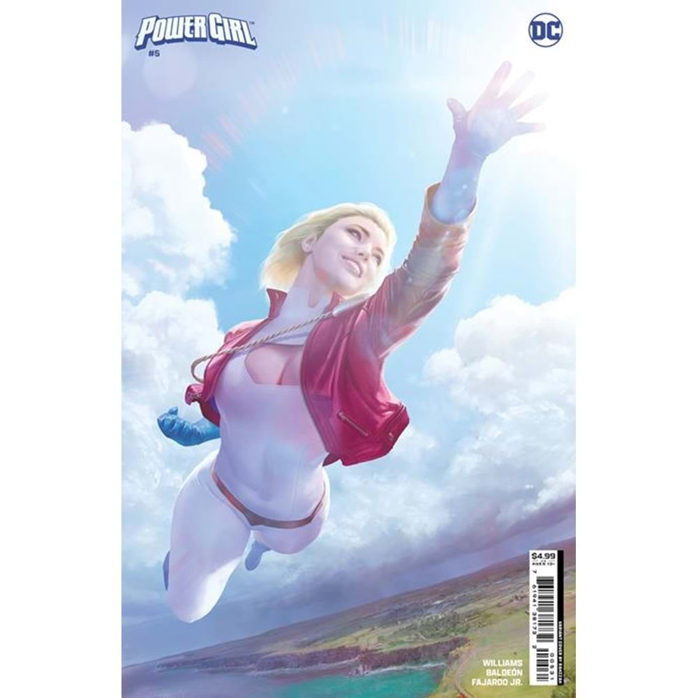 POWER GIRL (2023) # 5 COVER C RAHZZAH CARD STOCK VARIANT