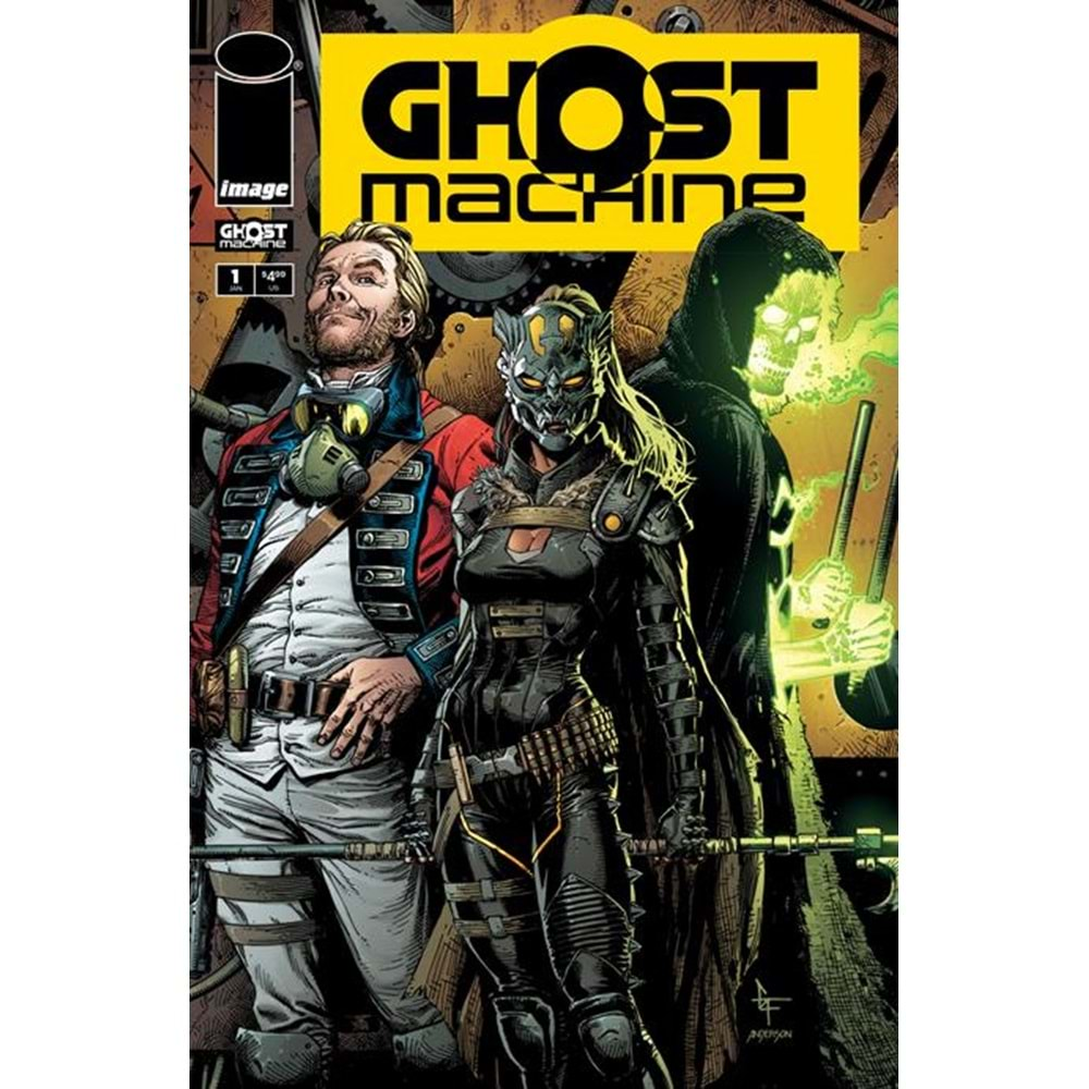 GHOST MACHINE # 1 COVER A FRANK (ONE-SHOT)