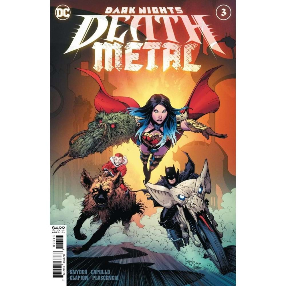 DARK NIGHTS DEATH METAL # 3 THIRD PRINTING