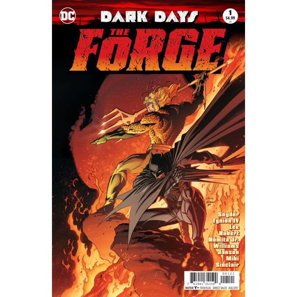 DARK DAYS THE FORGE # 1 KUBERT VARIANT