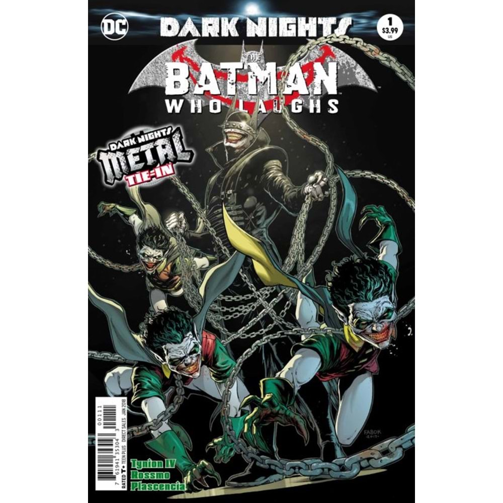 DARK NIGHTS BATMAN WHO LAUGHS # 1