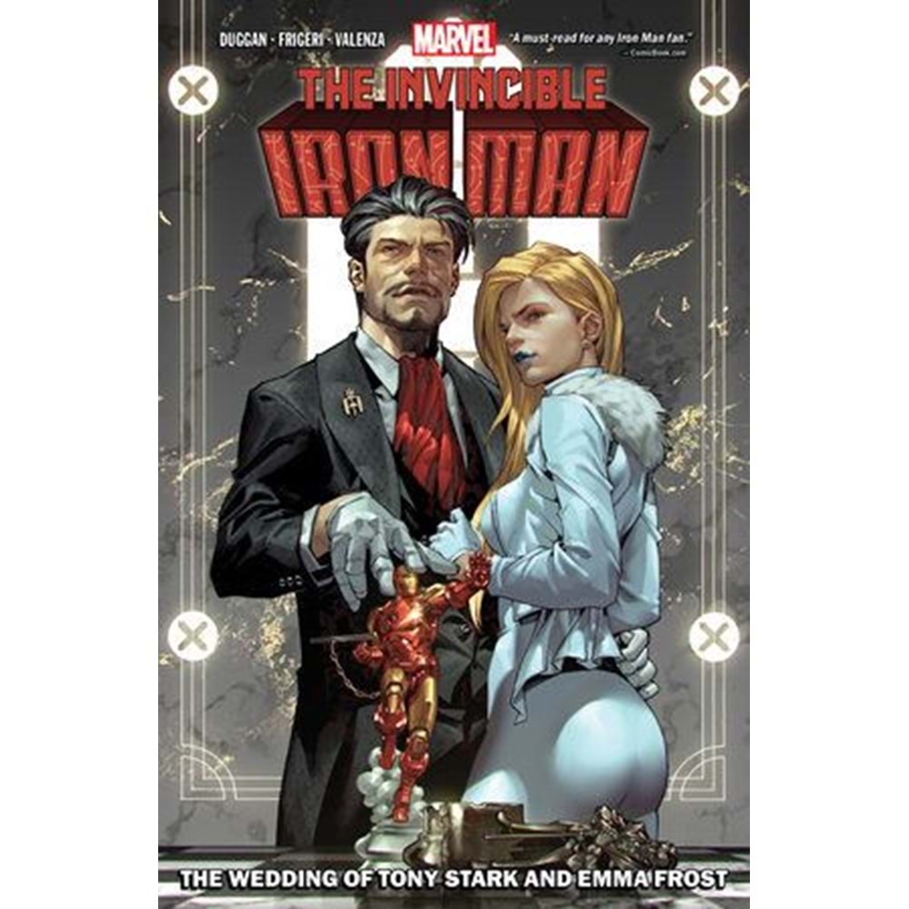 INVINCIBLE IRON MAN BY GERRY DUGGAN VOL 2 THE WEDDING OF TONY STARK AND EMMA FROST TPB