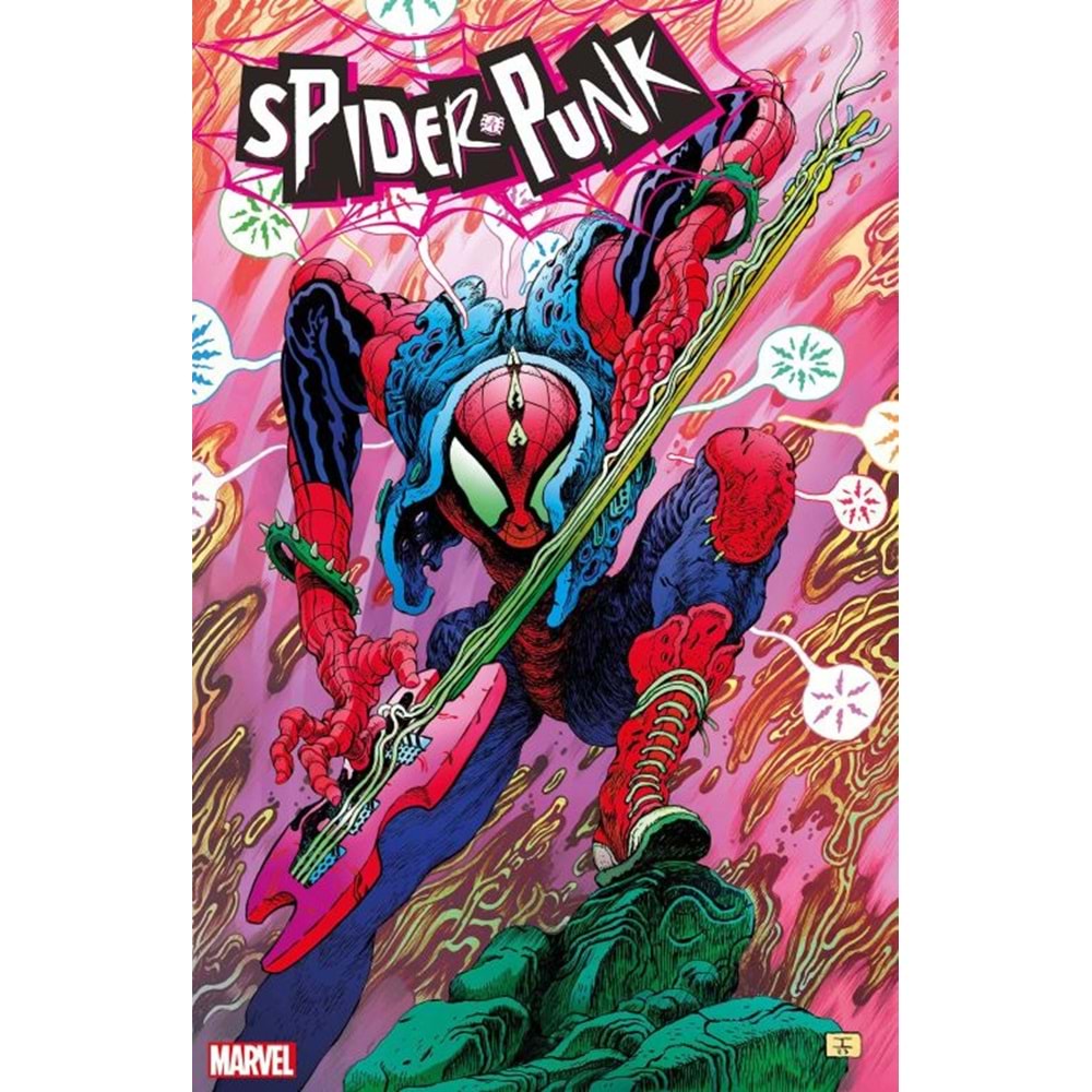 SPIDER-PUNK ARMS RACE # 1 IAN BERTRAM FOIL VARIANT