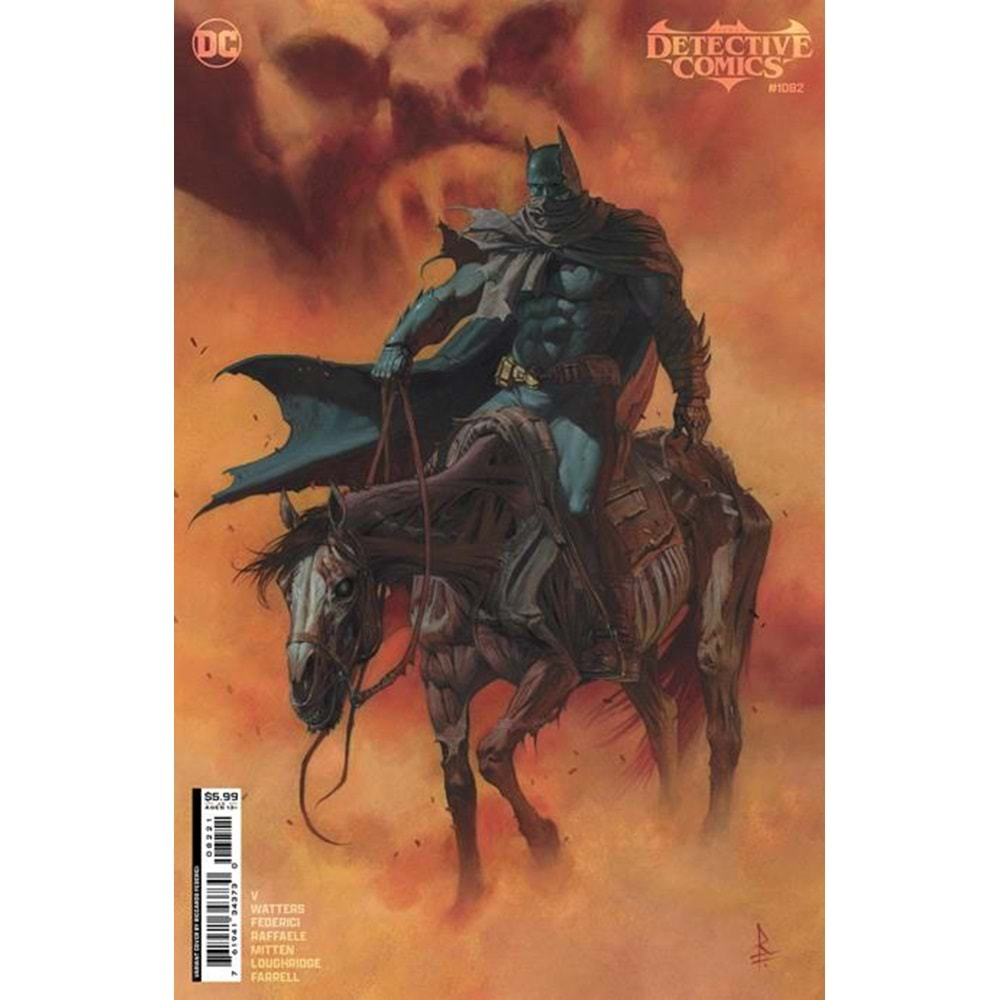 DETECTIVE COMICS (2016) # 1082 COVER B RICCARDO FEDERICI CARD STOCK VARIANT