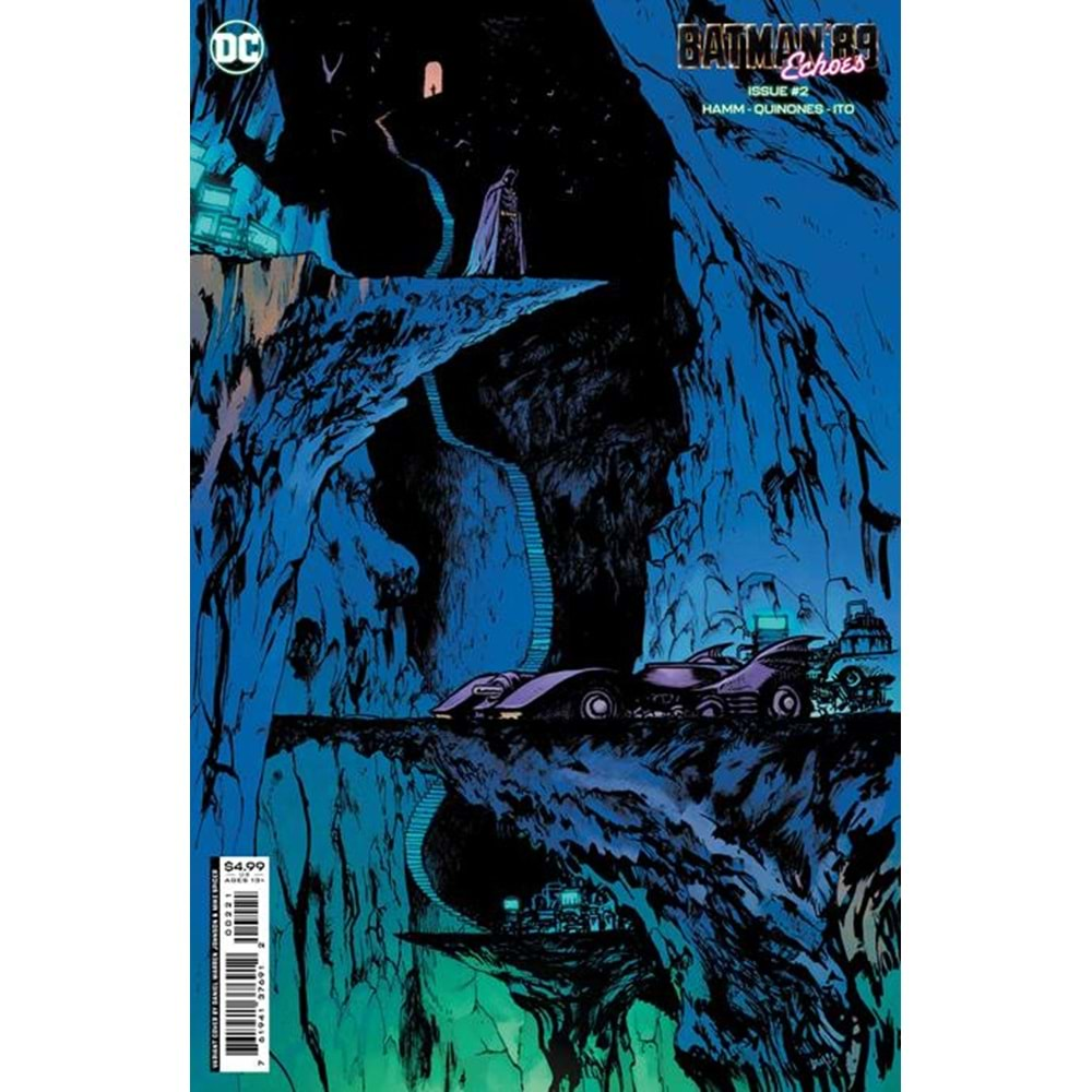 BATMAN 89 ECHOES # 2 (OF 6) COVER B DANIEL WARREN JOHNSON CARD STOCK VARIANT