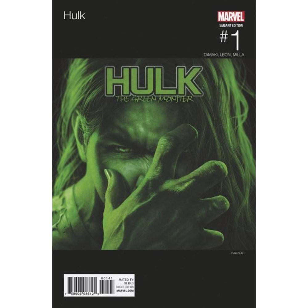 HULK (2017) # 1 RAHZZAH HIP HOP VARIANT