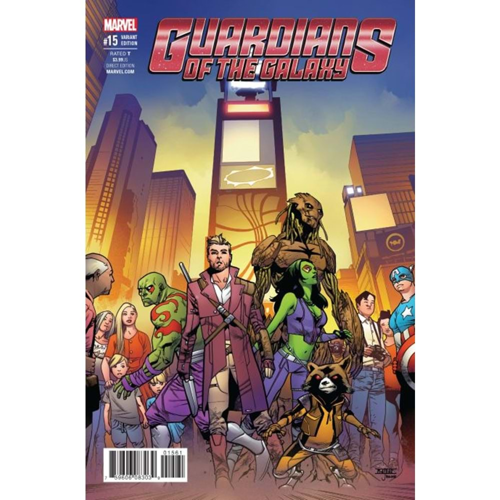 GUARDIANS OF THE GALAXY (2015) # 15 1:25 ASRAR VARIANT