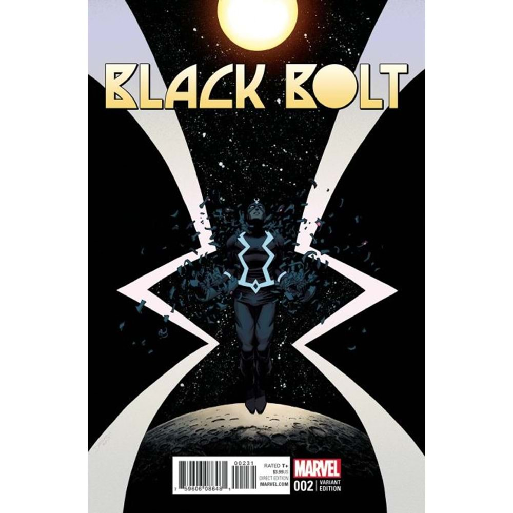 BLACK BOLT # 2 1:25 SHALVEY BELLAIRE VARIANT