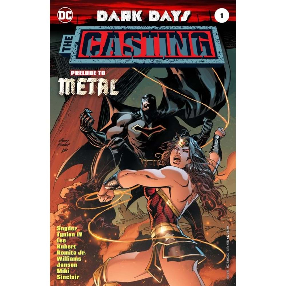 DARK DAYS THE CASTING # 1 KUBERT VARIANT