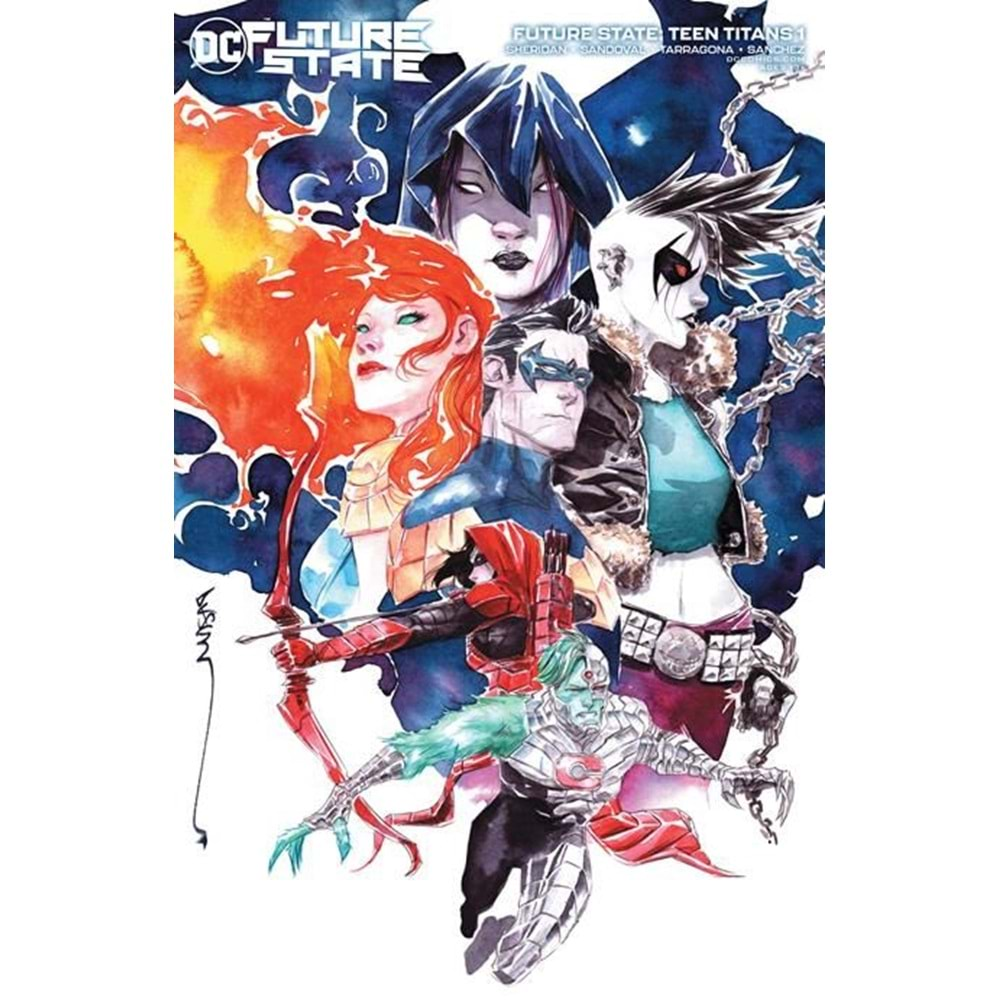 FUTURE STATE TEEN TITANS # 1 (OF 2) COVER B DUSTIN NGUYEN CARD STOCK VARIANT