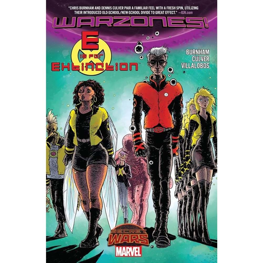 E IS FOR EXTINCTION WARZONES TPB