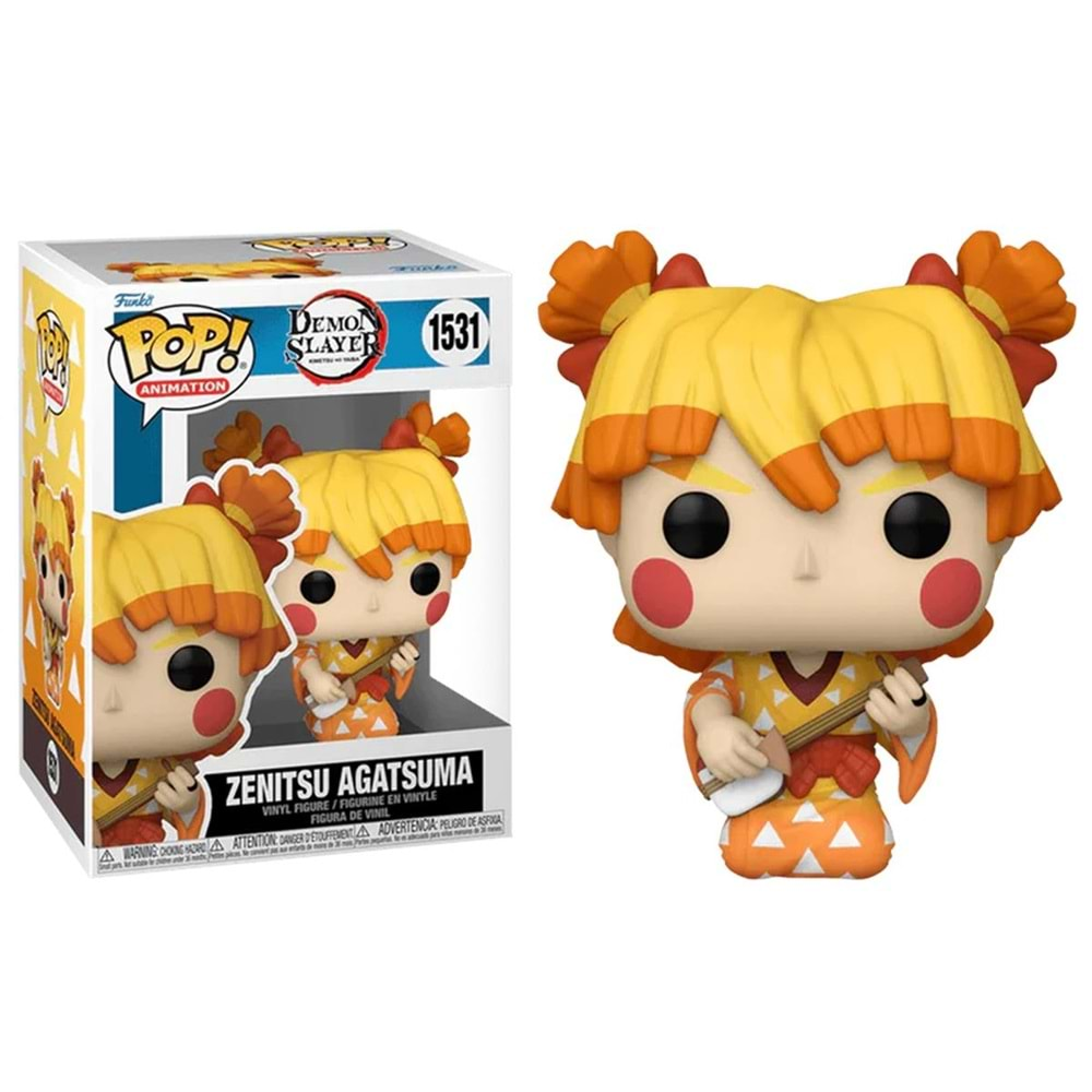 FUNKO POP DEMON SLAYER KAMADO AGATSUMA ZENITSU