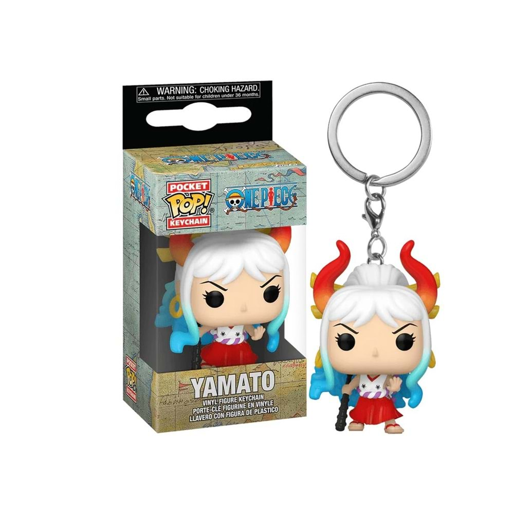 FUNKO POP ONE PIECE YAMATO KEYCHAIN