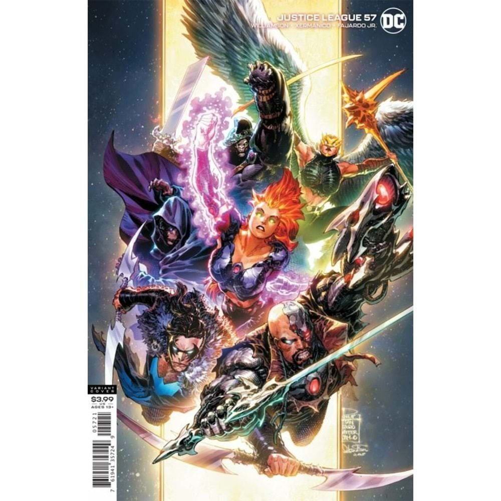 JUSTICE LEAGUE (2018) # 57 COVER B PHILIP TAN VARIANT (DARK NIGHTS DEATH METAL)