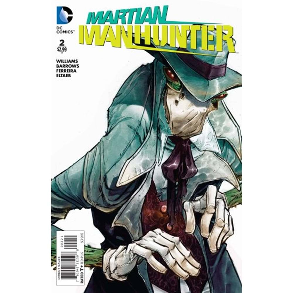 MARTIAN MANHUNTER (2015) # 2 1:25 ERIC CANALE VARIANT