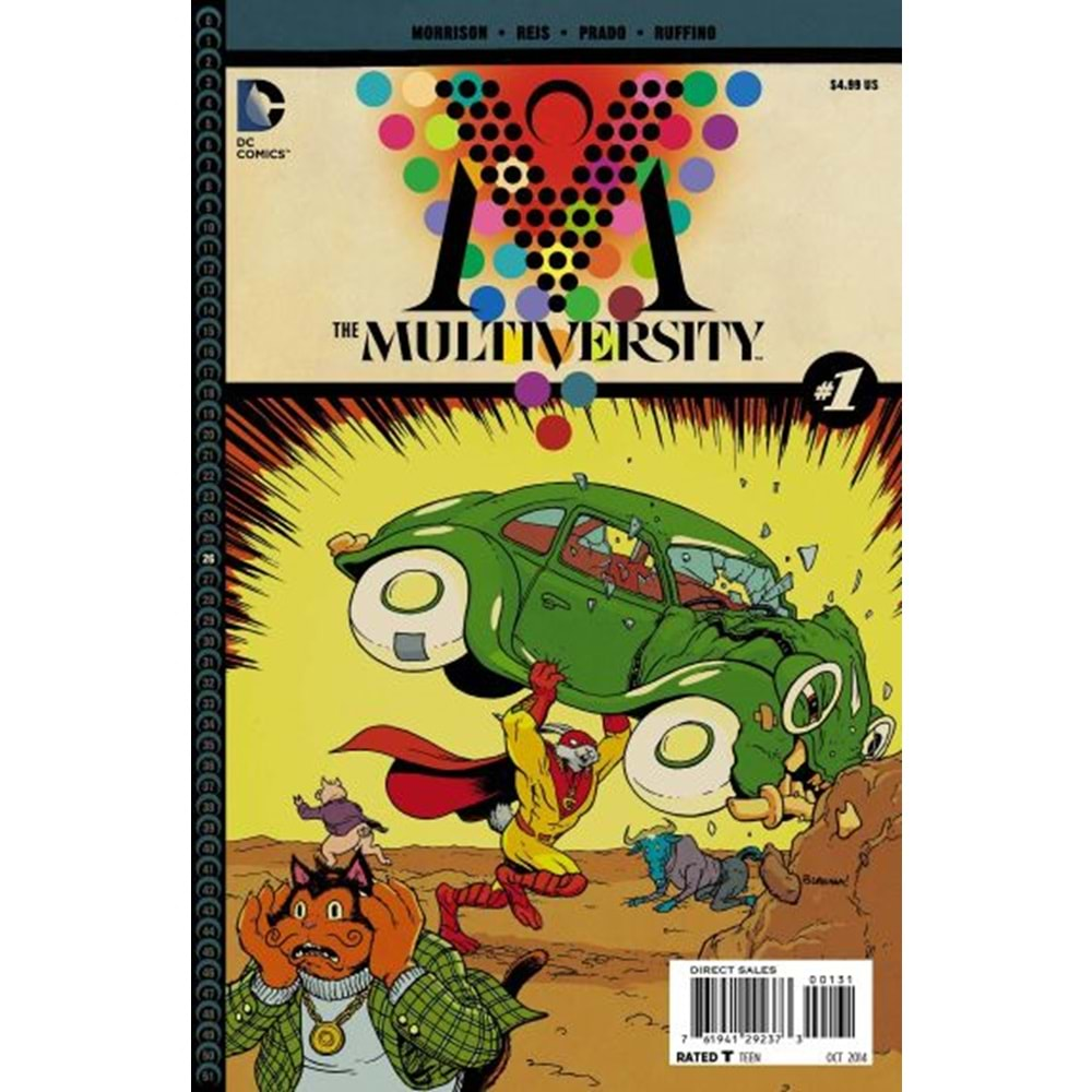 MULTIVERSITY # 1 1:25 CHRIS BURNHAM VARIANT