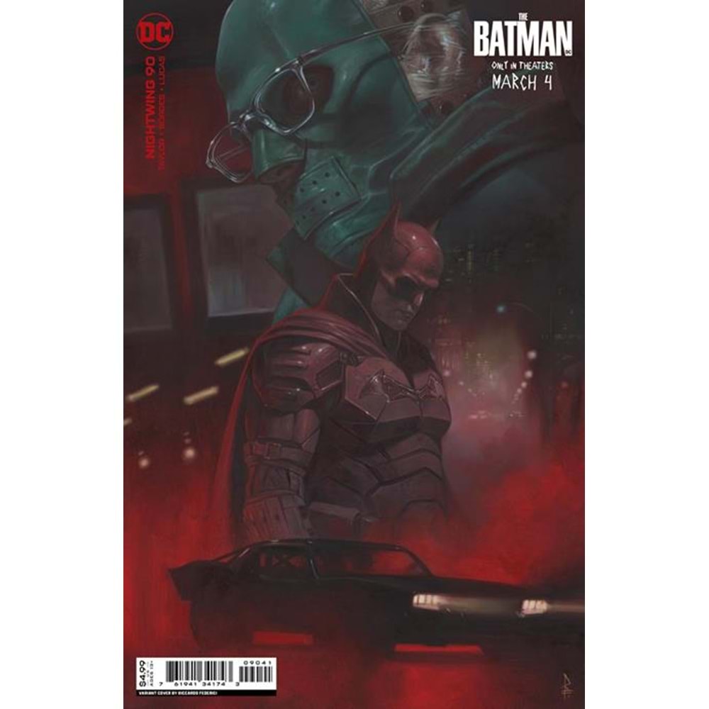 NIGHTWING (2016) # 90 COVER C RICCARDO FEDERICI THE BATMAN CARD STOCK VARIANT