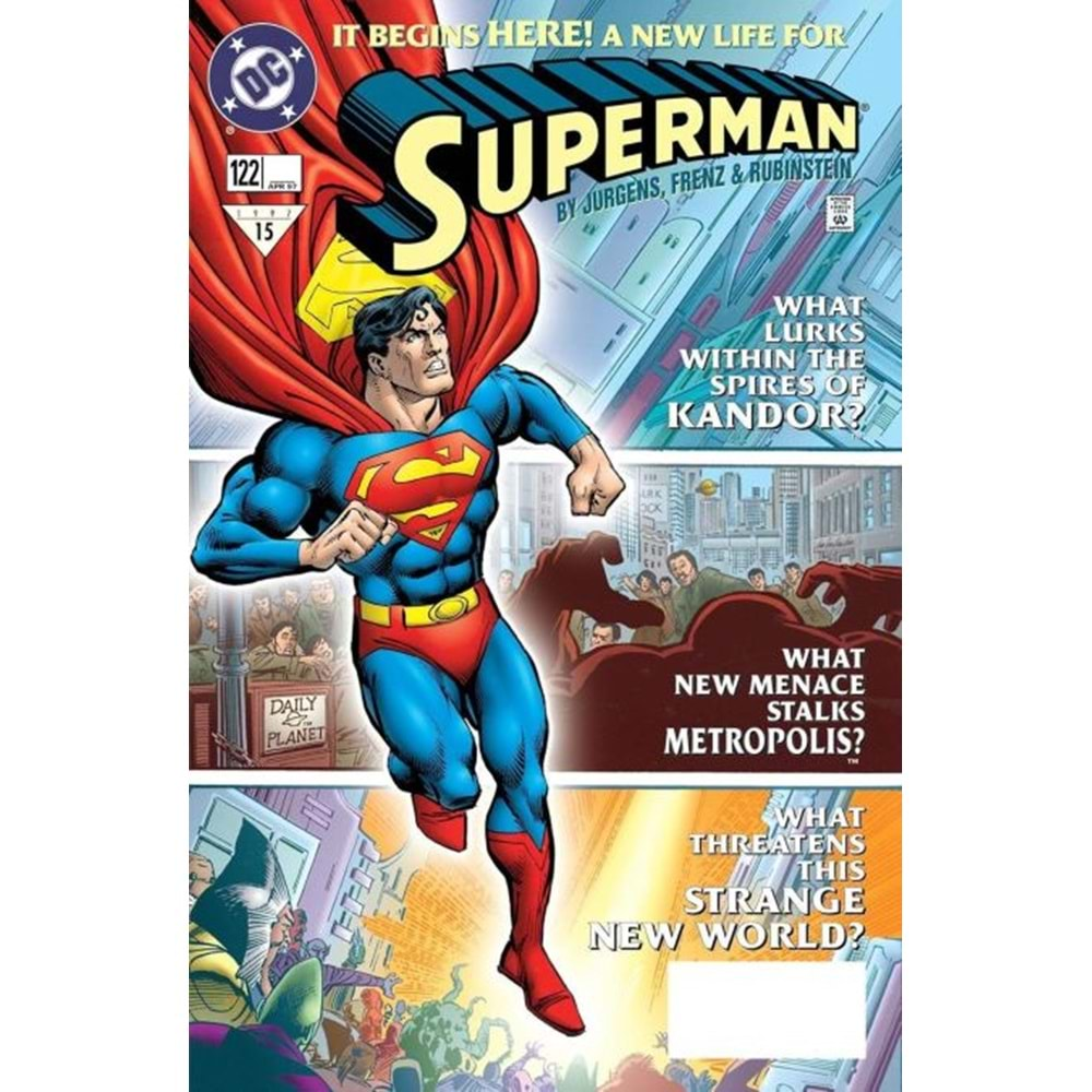 SUPERMAN (1987) # 122 NEWSTAND EDITION