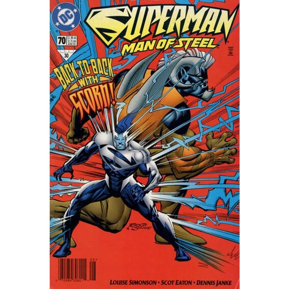 SUPERMAN THE MAN OF STEEL (1991) # 70