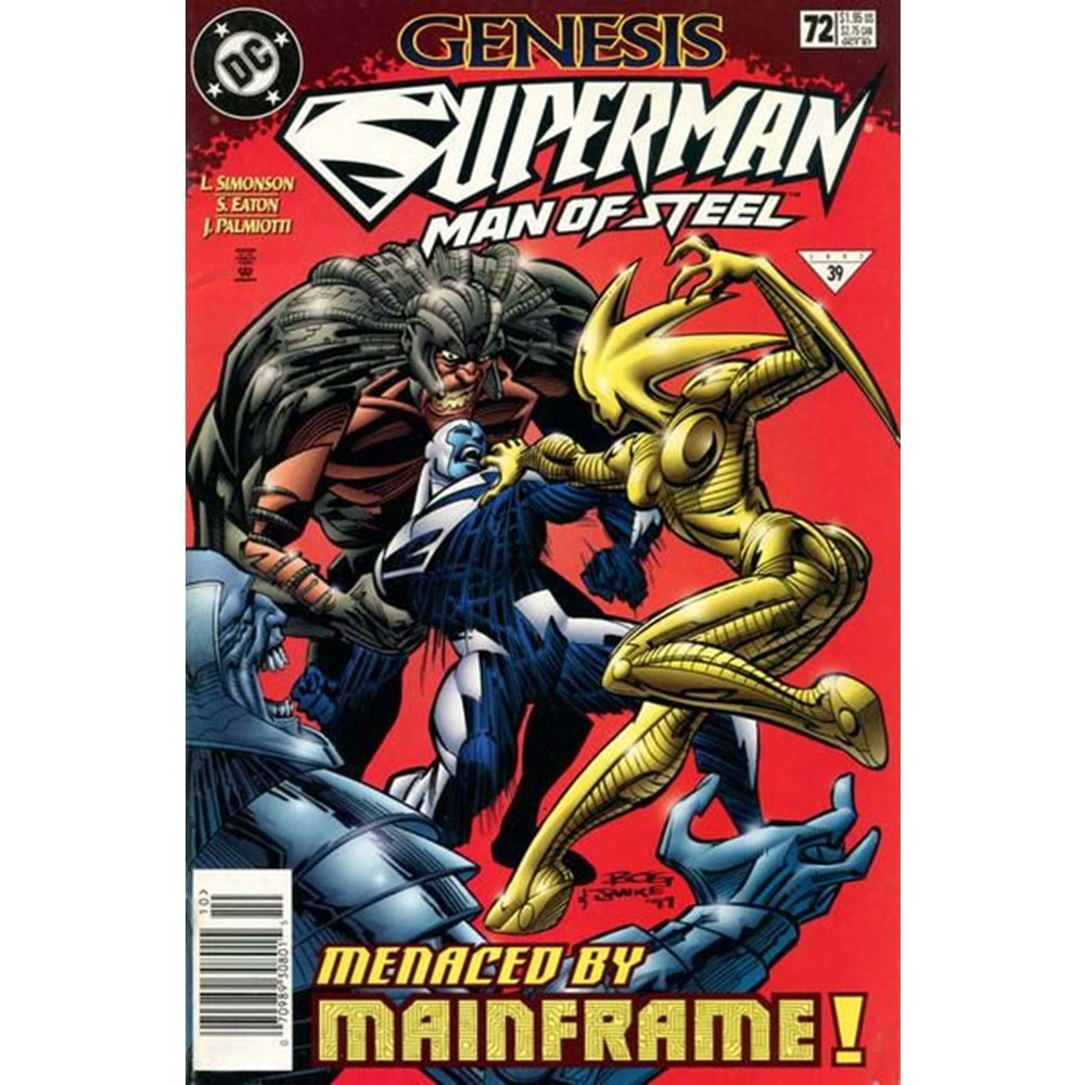 SUPERMAN THE MAN OF STEEL (1991) # 72